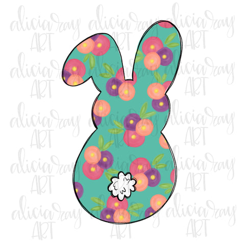 Floral Bunny