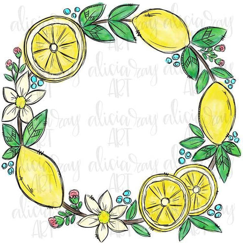 Lemon Wreath