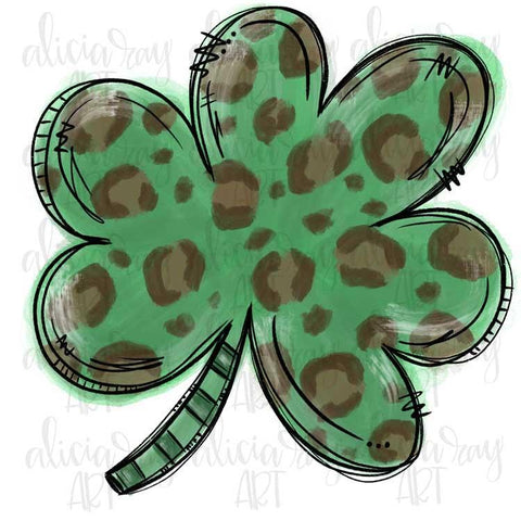 Leopard Shamrock