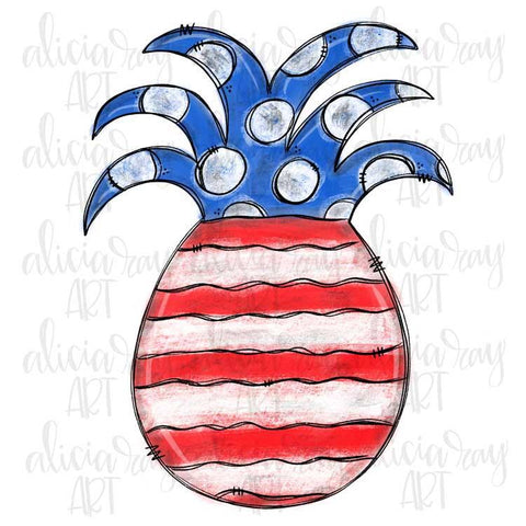 Patriotic Pineapple