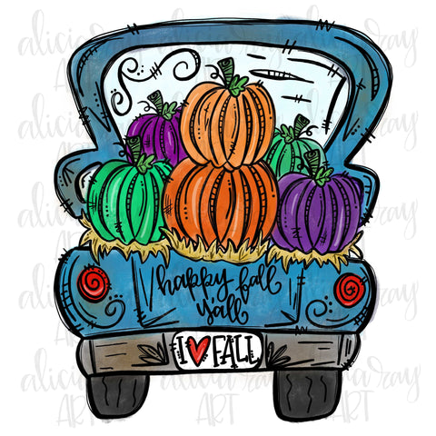 Pumpkin Truck