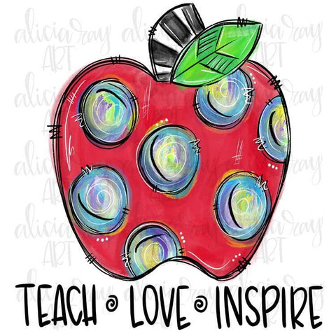 Teach Love Inspire Apple